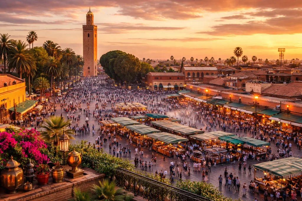 Attractions in Marrakech