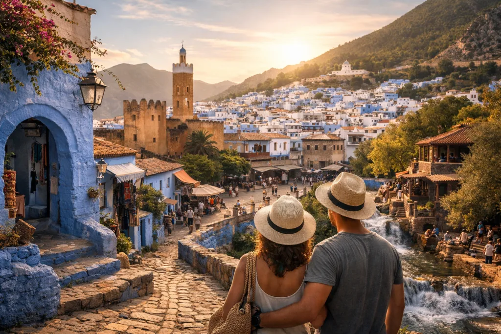 How much time to see Chefchaouen in summer 2026