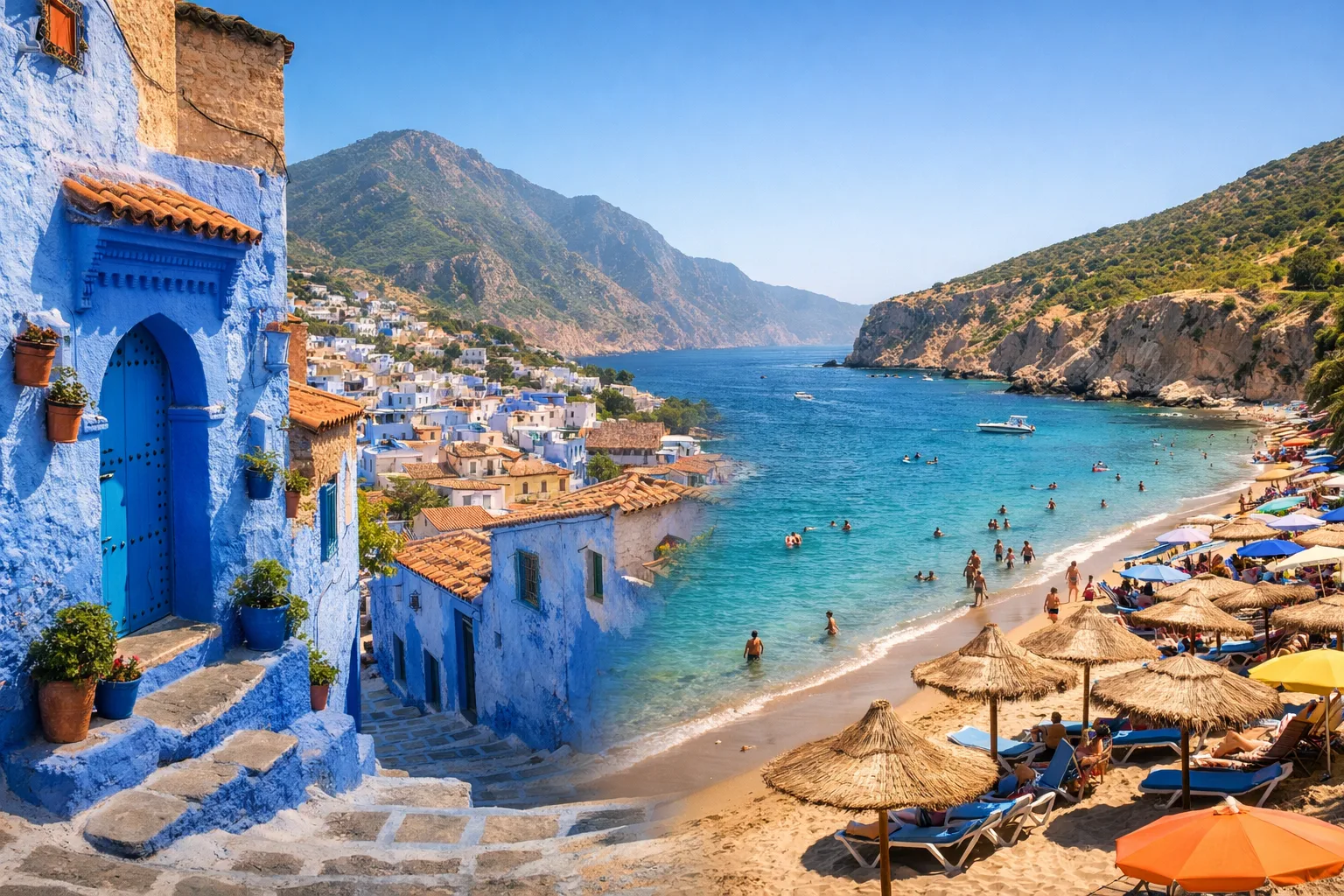 Is There a Beach in Chefchaouen