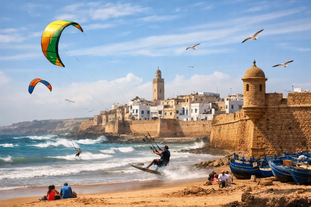is it always windy in Essaouira