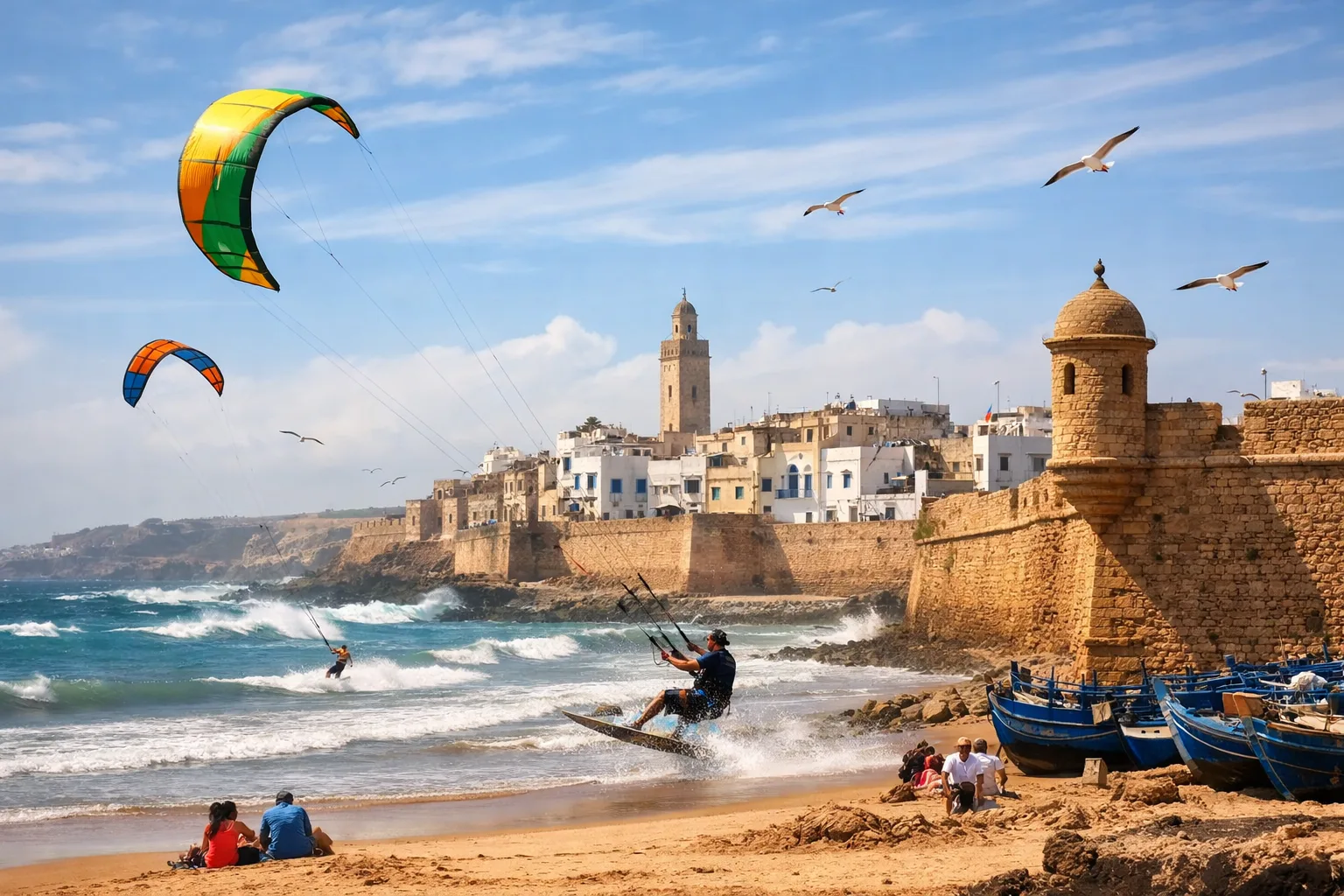 is it always windy in Essaouira