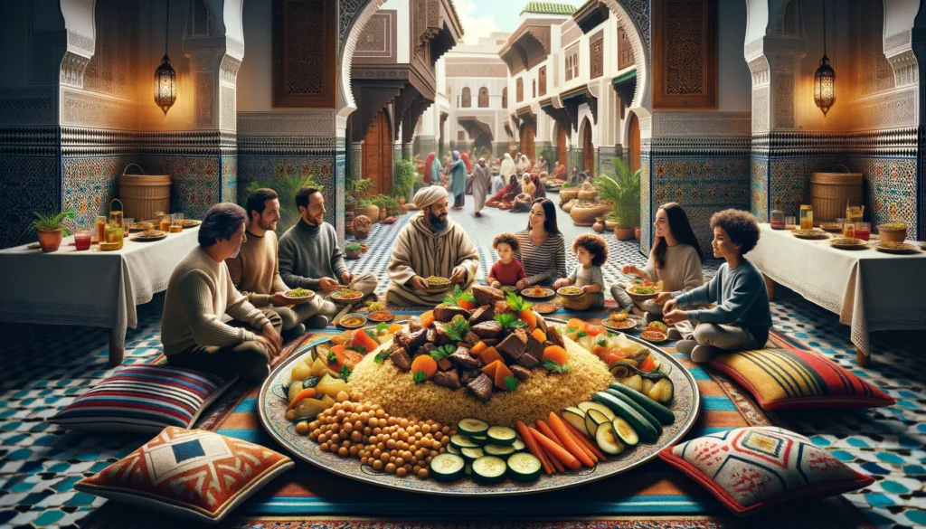 What is the most eaten food in Morocco?