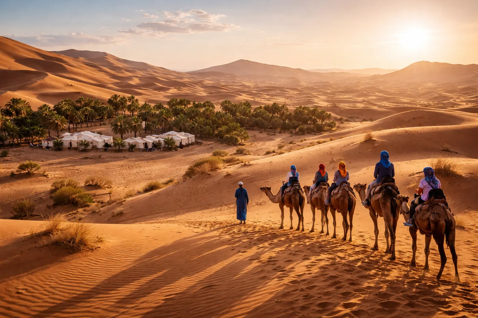 How to reach erg chebbi
