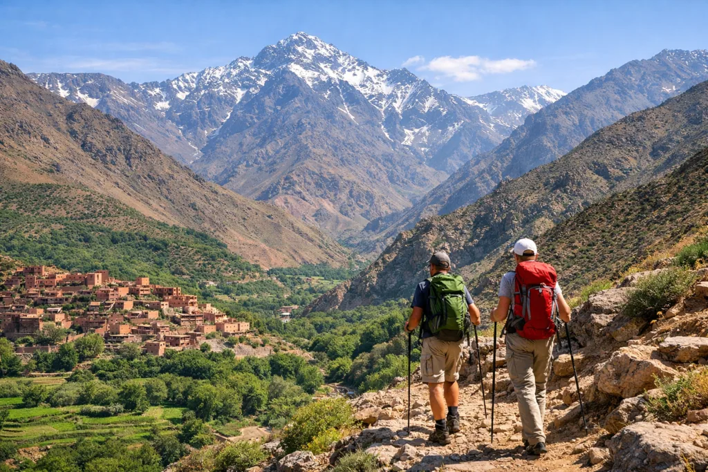 What is the best time of year to climb the Atlas Mountains