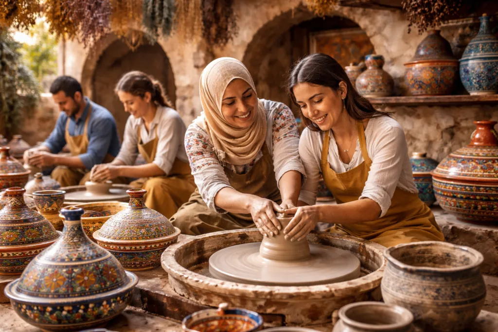 Moroccan Pottery Workshop