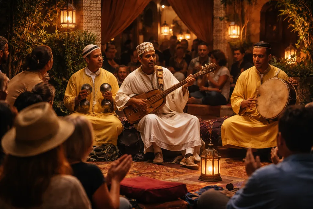 Moroccan music performance summer 2026